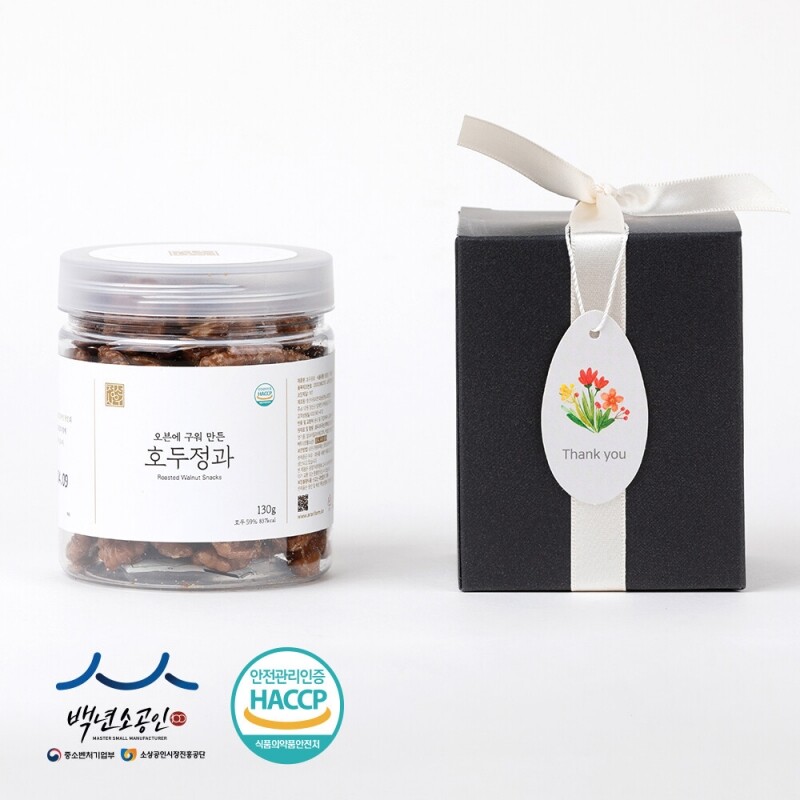 강원더몰,정선사위 백년가게 수제호두정과 오븐에두번구운 강정 선물세트 어린이집 결혼 돌 조의 답례품