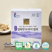 정선사위 국산 수제 콩고물 한입 도라지정과,더덕정과 70g