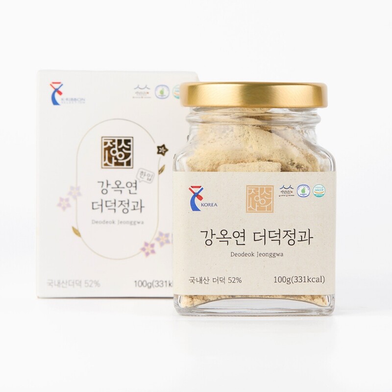 정선몰,정선사위 한입 수제 도라지정과 더덕정과 명절 답례품 선물 100g