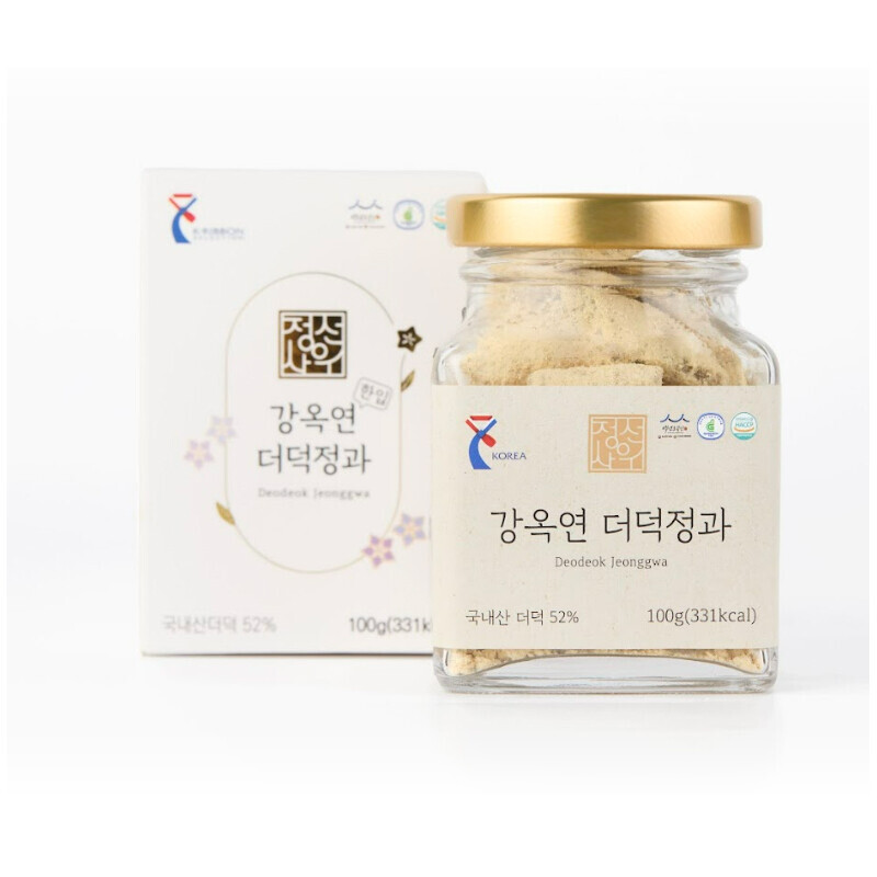 정선몰,정선사위 한입 수제 도라지정과 더덕정과 명절 답례품 선물 100g