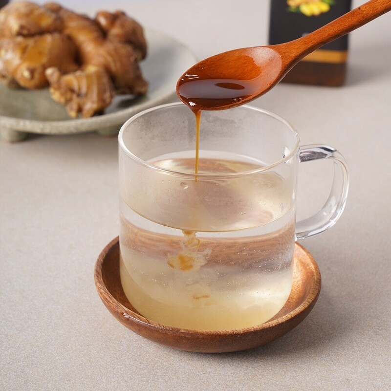 강원더몰,정선사위 국산 생강착즙 원액 650g 유기농 사탕수수 생강청