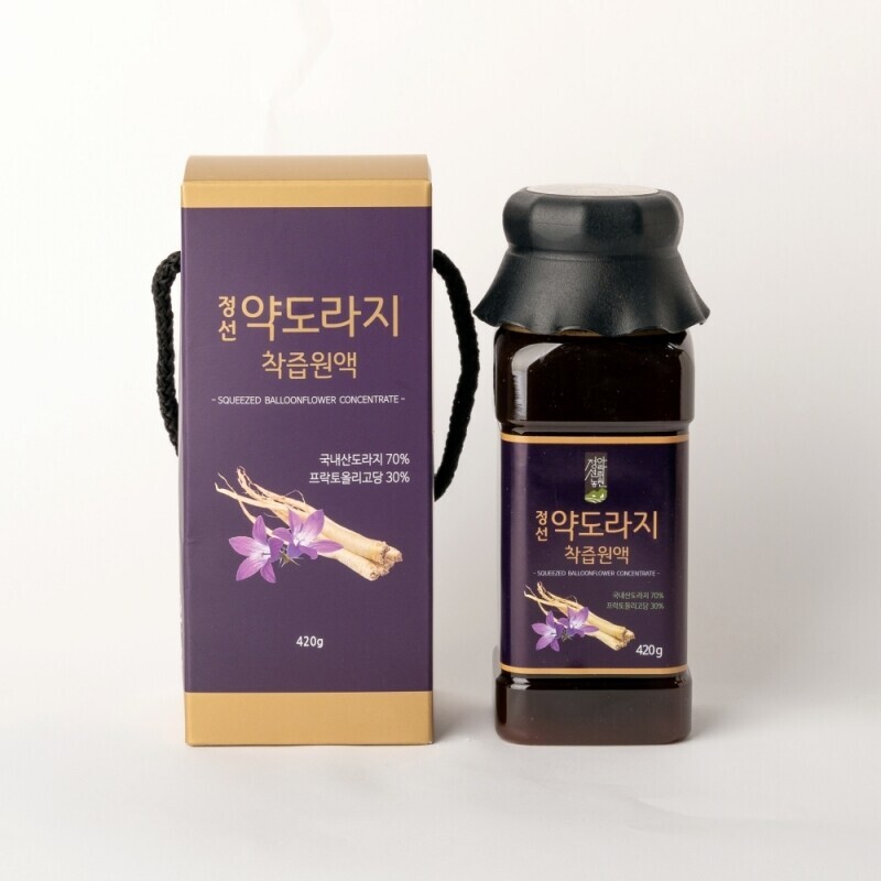 강원더몰,[6월 특가세일] 정선사위 국산 약도라지청 도라지진액 420g