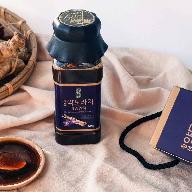 강원더몰,[6월 특가세일] 정선사위 국산 약도라지청 도라지진액 420g