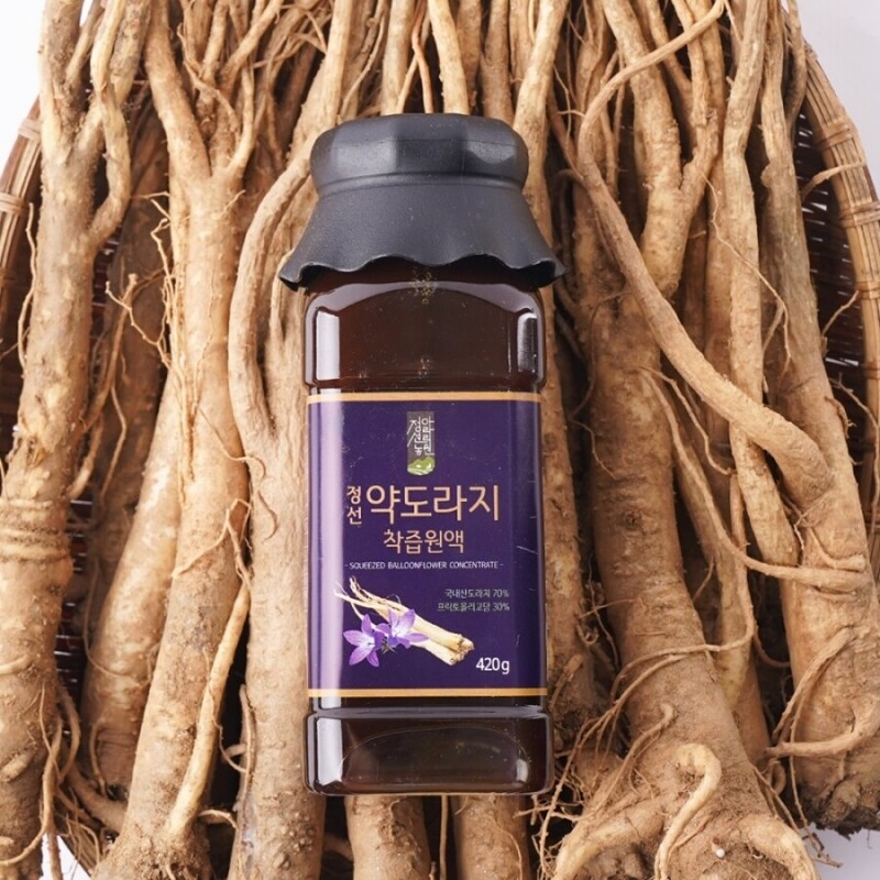강원더몰,[6월 특가세일] 정선사위 국산 약도라지청 도라지진액 420g