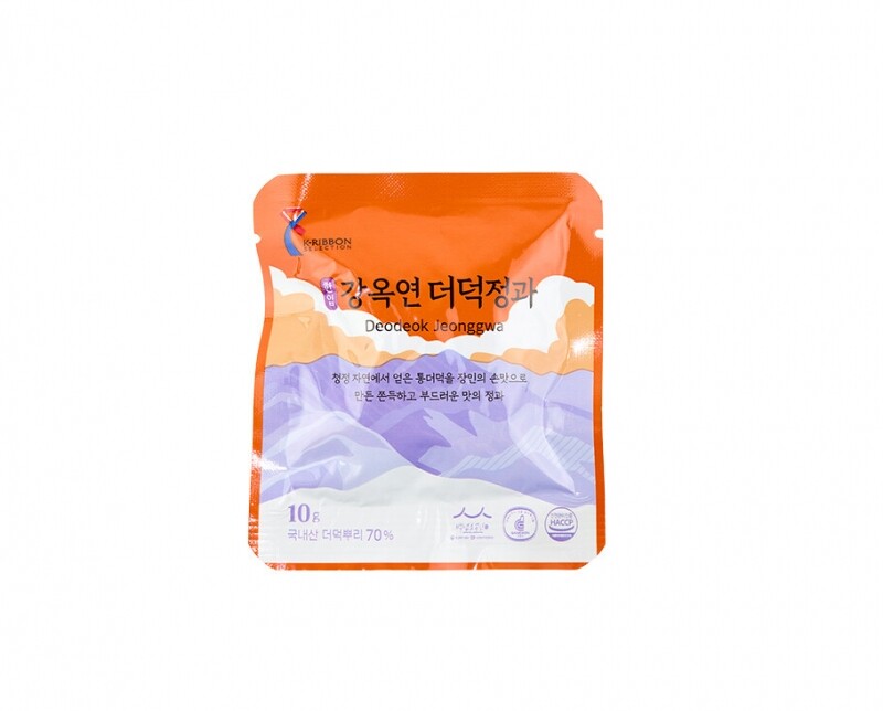 강원더몰,정선사위 국산 수제 콩고물 한입 도라지정과,더덕정과 70g